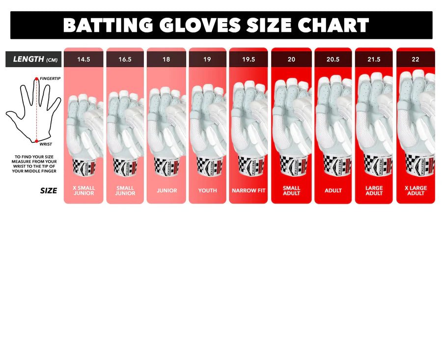 Gray Nicolls Players Batting Gloves - Cricket World Australia