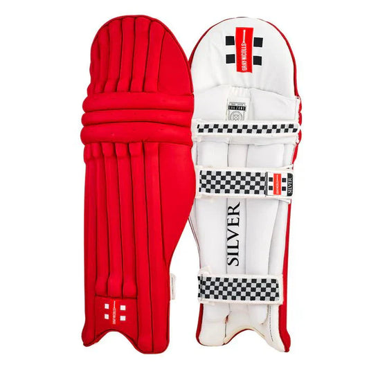 Gray Nicolls Silver Coloured Batting Pads - Cricket World Australia