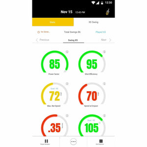 The StanceBeam Striker Bat Sensor