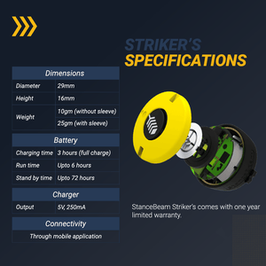 The StanceBeam Striker Bat Sensor